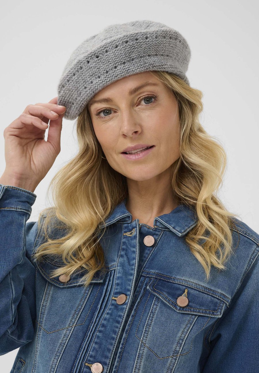 Шапка Cream CRKIKO BERET, Grey Melange/Grey
Шапка Cream CRKIKO BERET, Grey Melange/Grey