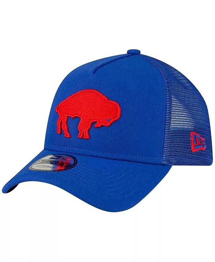 Мужская регулируемая шляпа Royal Buffalo Bills с возвратным логотипом А-образной формы Trucker 9FORTY New Era
Мужская регулируемая шляпа Royal Buffalo Bills с возвратным логотипом А-образной формы Trucker 9FORTY New Era