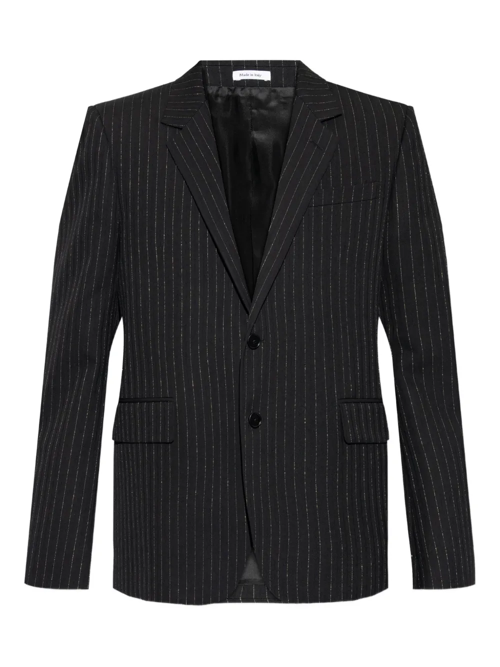 Пиджак в тонкую полоску Alexander Mcqueen, черный
Пиджак в тонкую полоску Alexander Mcqueen, черный