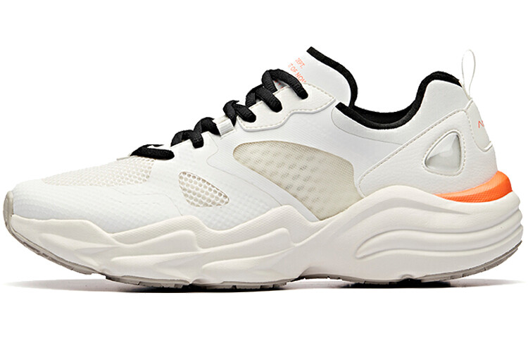 Коллекция Life Стильная обувь Мужская низкая белая/черная/огненно-коралловая 2 Anta, Черный, Коллекция Life Стильная обувь Мужская низкая белая/черная/огненно-коралловая 2 Anta