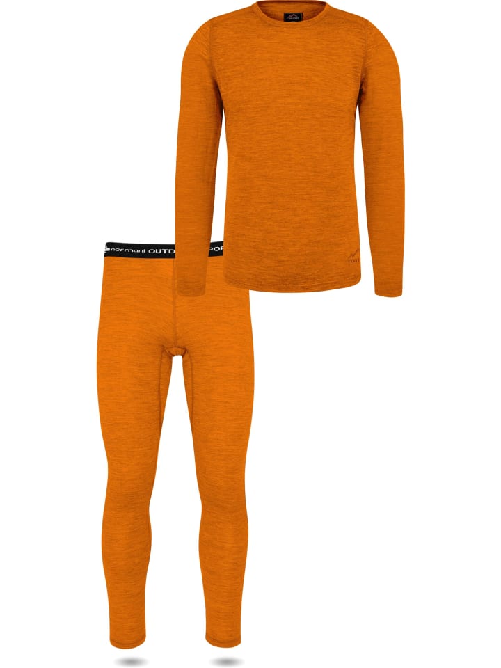 Normani Outdoor Sports Мужской комплект нижнего белья из мериносовой шерсти, Мельбурн/Сидней, оранжевый цвет
Normani Outdoor Sports Мужской комплект нижнего белья из мериносовой шерсти, Мельбурн/Сидней, оранжевый цвет