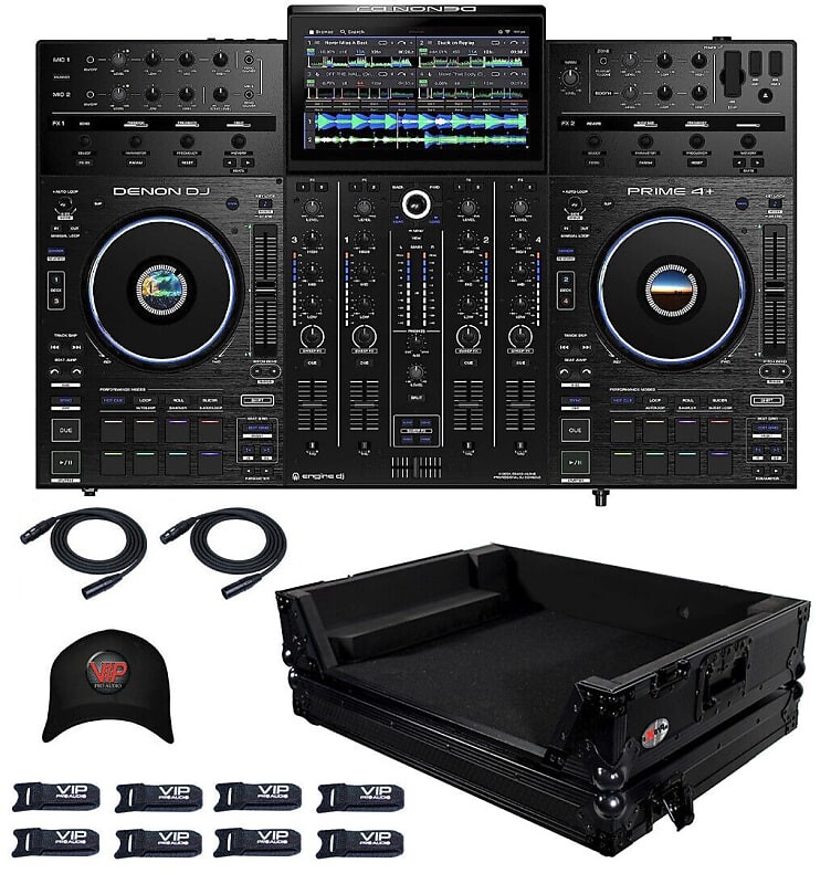DJ-Контроллер Denon PRIME 4+ DJ Controller WI-FI STREAMING With Amazon Music + XS-PRIME4 WBL Case
DJ-Контроллер Denon PRIME 4+ DJ Controller WI-FI STREAMING With Amazon Music + XS-PRIME4 WBL Case