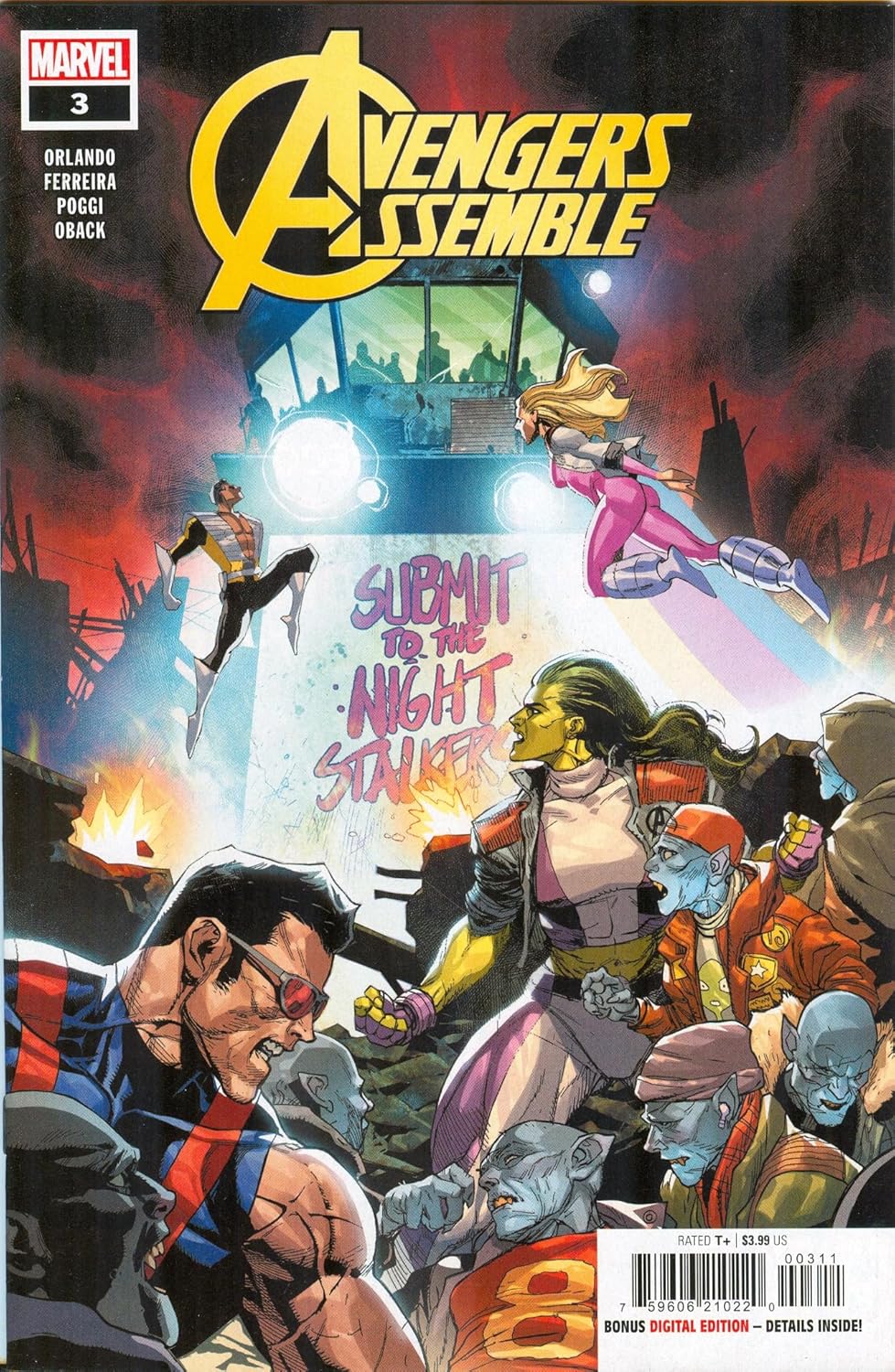 Avengers Assemble #3 Jan.2025 CVR A (Marvel WorldWide)
Avengers Assemble #3 Jan.2025 CVR A (Marvel WorldWide)