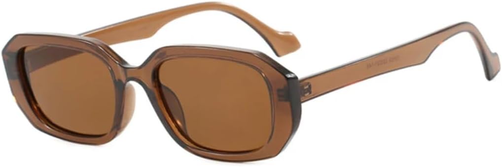 Модные солнцезащитные очки в форме многоугольника и прямоугольника для женщин, ретро-стиль, прозрачные градиентные линзы, защита от УФ-излучения UV400, для мужчин, сине-зеленые UUPTTPL, Brown Tea
Модные солнцезащитные очки в форме многоугольника и прямоугольника для женщин, ретро-стиль, прозрачные градиентные линзы, защита от УФ-излучения UV400, для мужчин, сине-зеленые UUPTTPL, Brown Tea