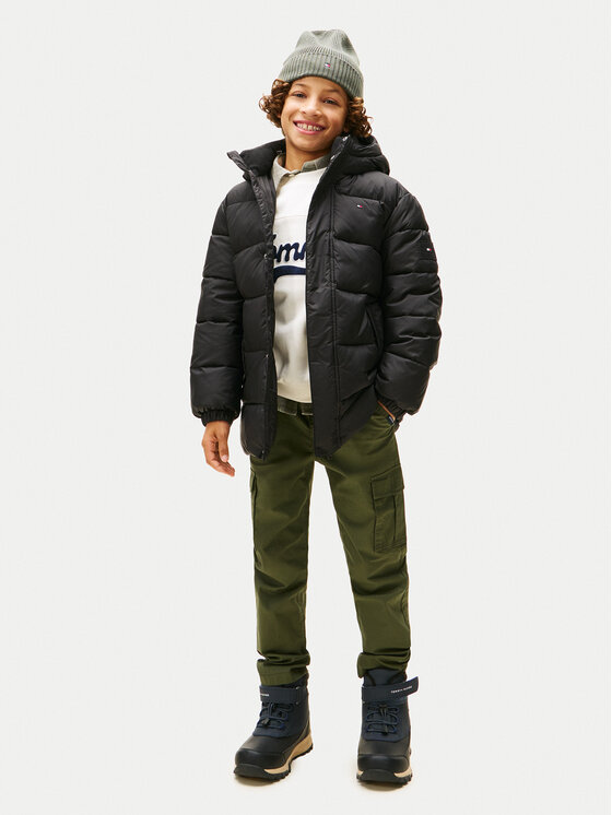 Зимняя куртка regular fit KB0KB10002 Tommy Hilfiger, черный
Зимняя куртка regular fit KB0KB10002 Tommy Hilfiger, черный