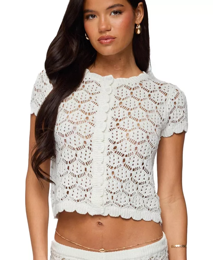 Женский топ Elisa с открытыми бретелями на пуговицах Edikted, коричневый/бежевый
Женский топ Elisa с открытыми бретелями на пуговицах Edikted, коричневый/бежевый