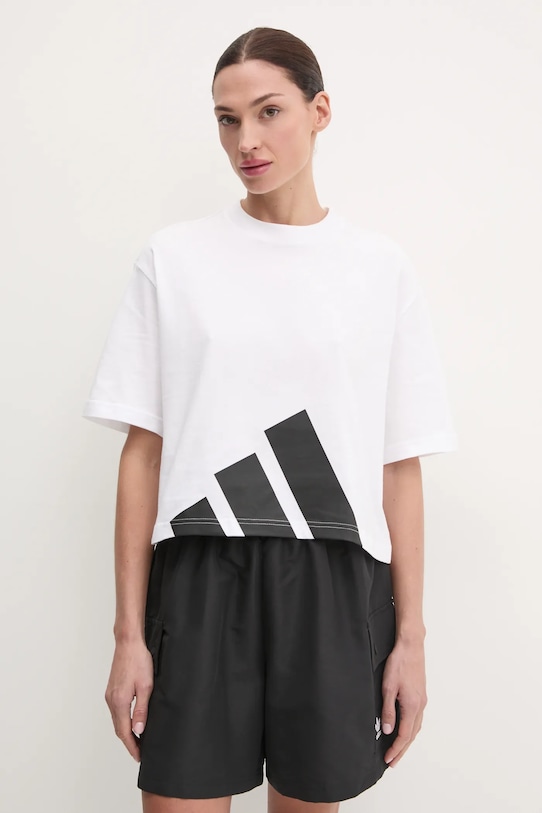 Футболка хлопковая Essentials Adidas, белый
Футболка хлопковая Essentials Adidas, белый