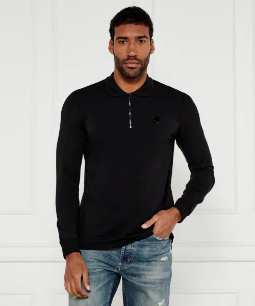 Футболка поло Regular fit Karl Lagerfeld, черный
Футболка поло Regular fit Karl Lagerfeld, черный