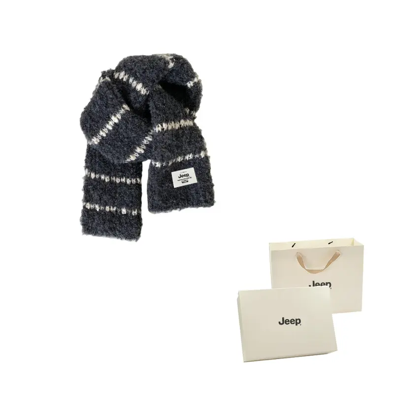 Вязаный шарф Unisex Jeep, темно-серый
Вязаный шарф Unisex Jeep, темно-серый