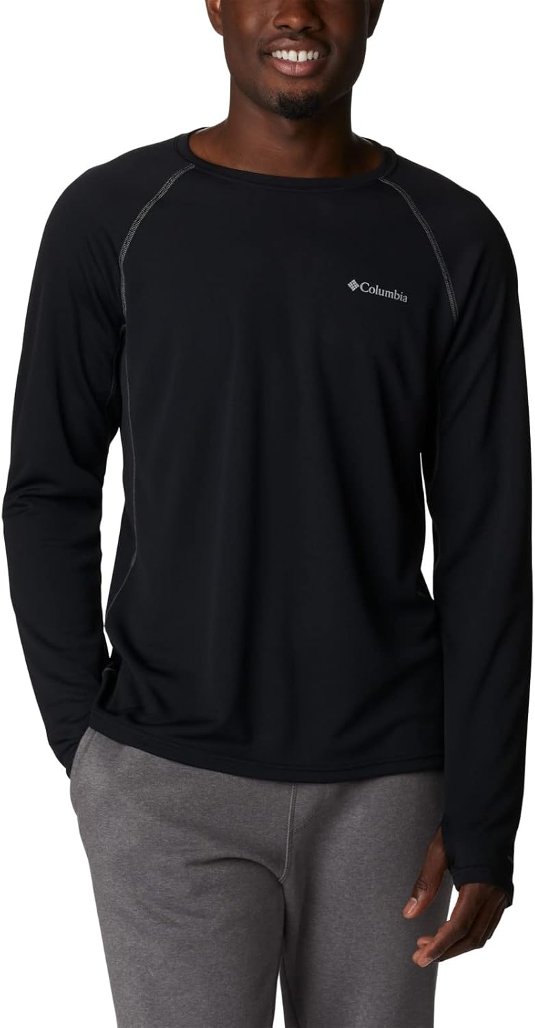 Columbia Mens Narrows Pointe Long Sleeve, Black, City Grey
Columbia Mens Narrows Pointe Long Sleeve, Black, City Grey
