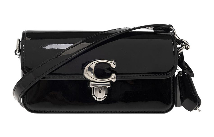 Студийная кожаная коровья переносная сумка через плечо на пояс женская черная COACH
Студийная кожаная коровья переносная сумка через плечо на пояс женская черная COACH