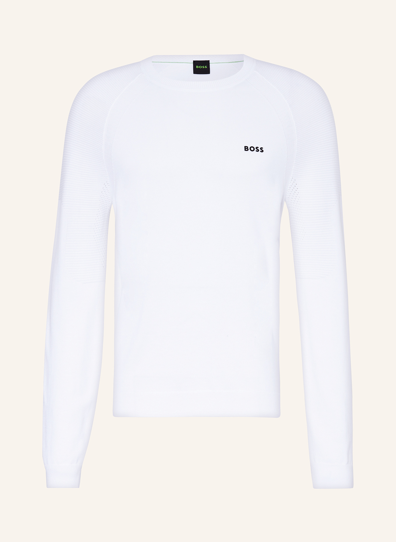 Пуловер выполнить макс. Boss, белый 
Пуловер выполнить макс. Boss, белый