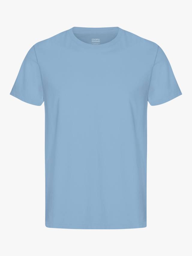 Классическая хлопковая футболка с круглым вырезом Colorful Standard, Seaside Blue
Классическая хлопковая футболка с круглым вырезом Colorful Standard, Seaside Blue