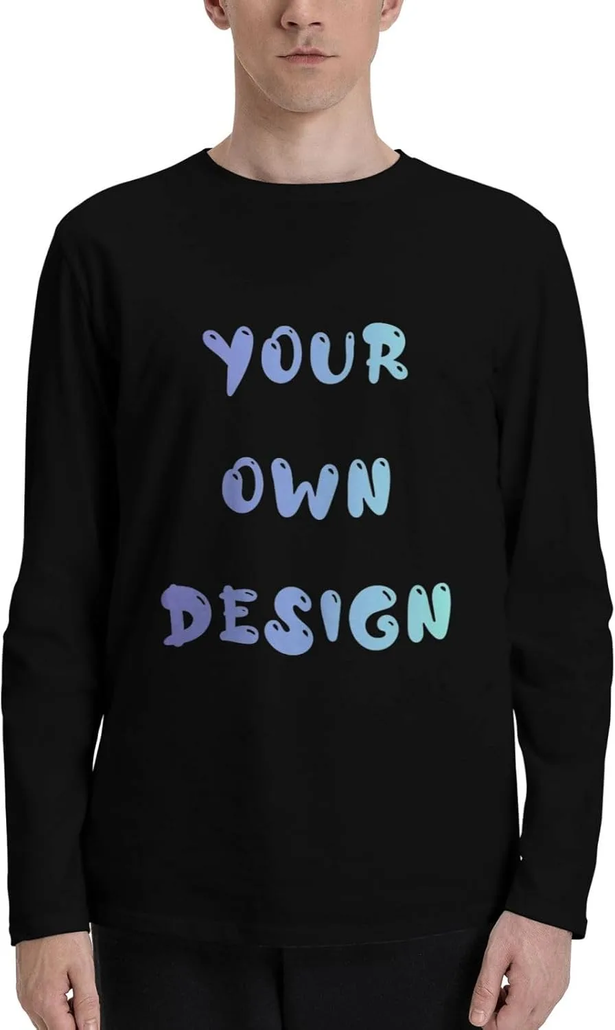 Мужская футболка с длинным рукавом Custom Cotton Crew Neck
Мужская футболка с длинным рукавом Custom Cotton Crew Neck