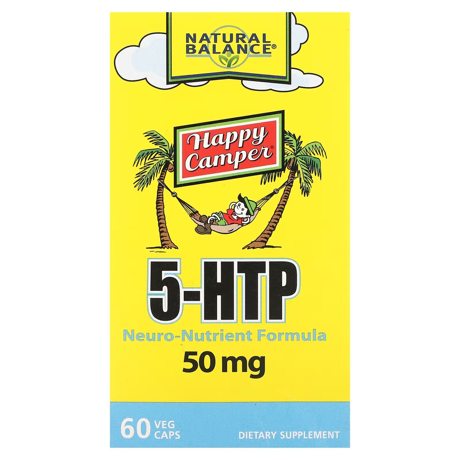 Добавка Natural Balance Happy Camper 5-HTP, 50 мг
Добавка Natural Balance Happy Camper 5-HTP, 50 мг