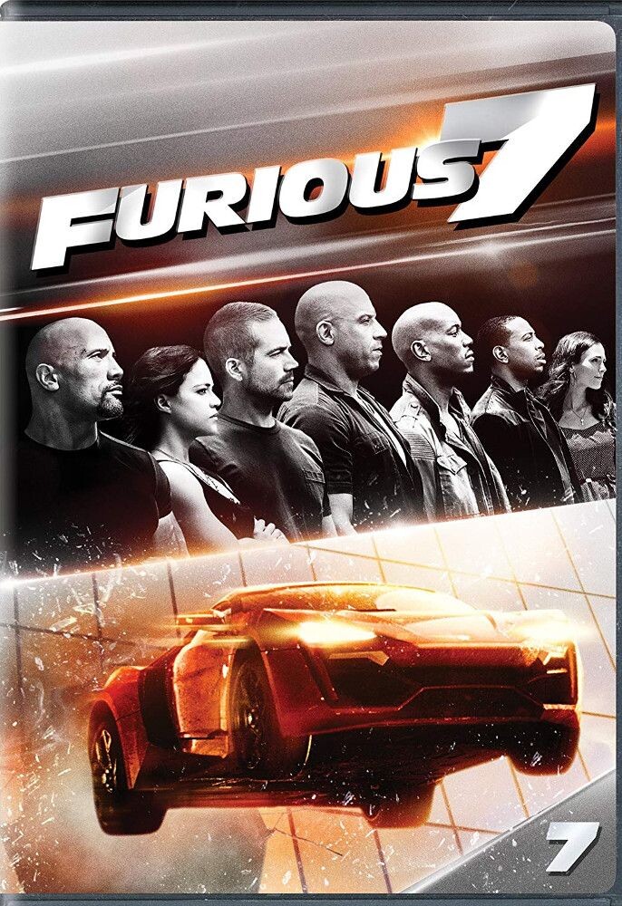Диск DVD Furious 7
Диск DVD Furious 7