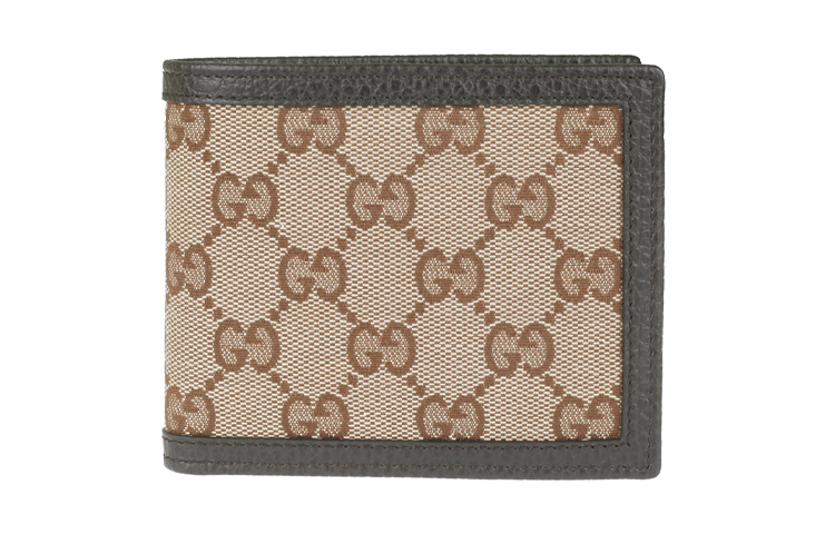 GUCCI Кожаный бумажник на холсте мужской Ebony/Brown
GUCCI Кожаный бумажник на холсте мужской Ebony/Brown