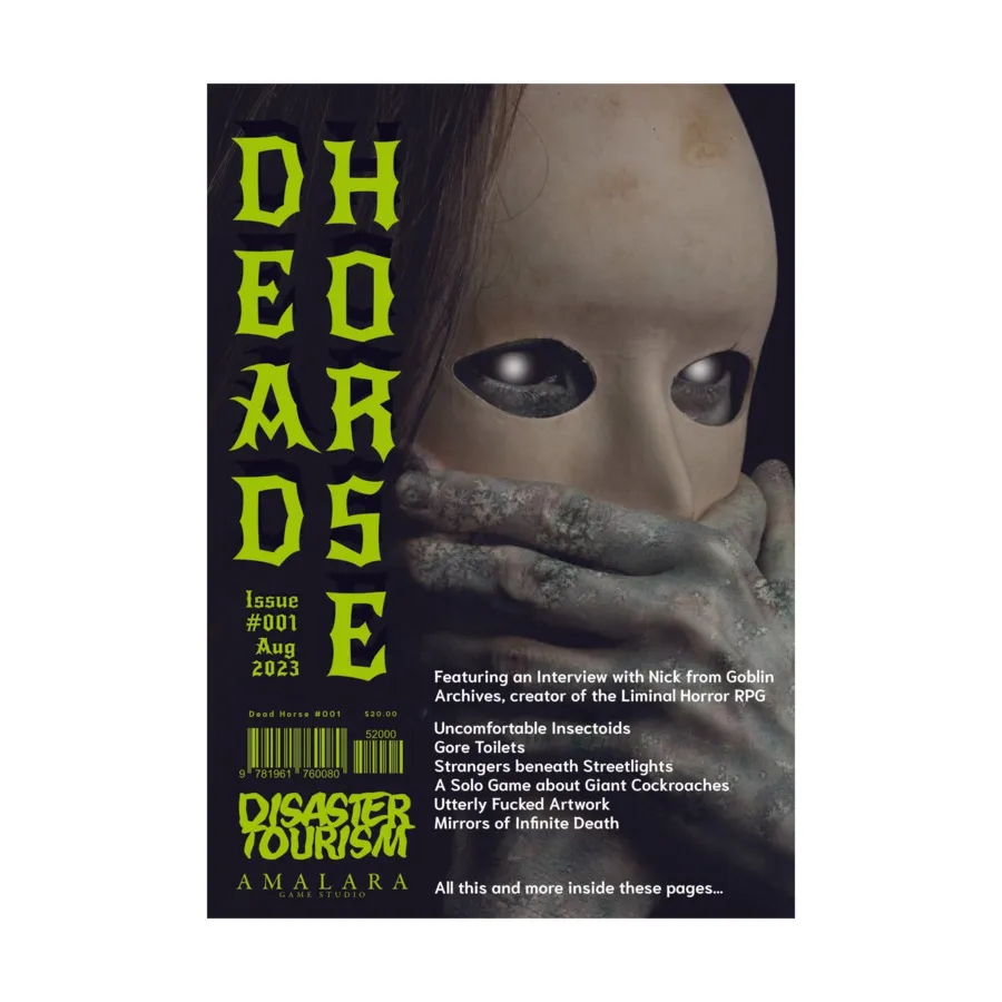 Журнал Dead Horse #1 w/PDF, Role Playing Games (Amalara Game Studio)
Журнал Dead Horse #1 w/PDF, Role Playing Games (Amalara Game Studio)