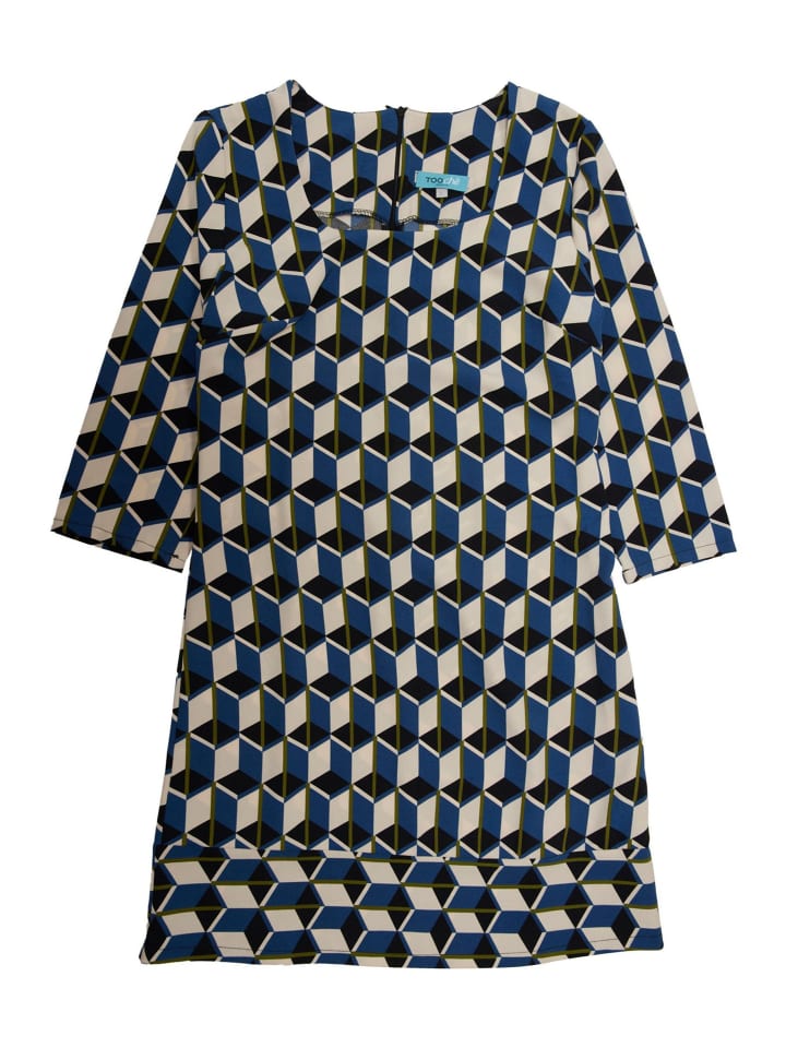TOOCHE Платье «Куб» синего цвета
TOOCHE Платье «Куб» синего цвета