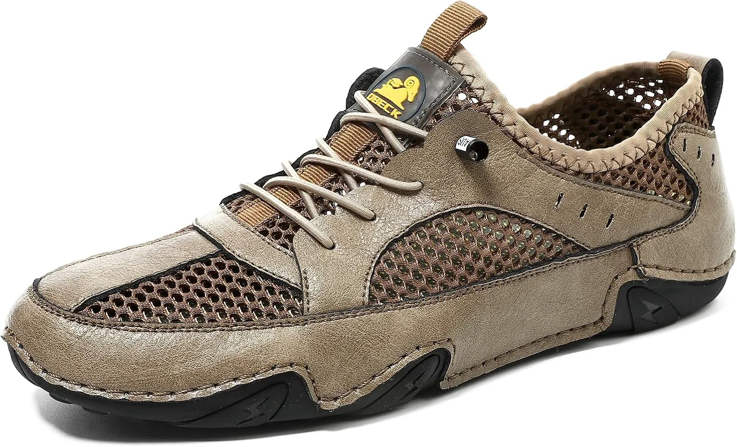 Мужские летние спортивные кроссовки для походов и прогулок на улице с сеткой, легкие, дышащие, без шнурков, с противоскользящей подошвой Abborora, хаки
Мужские летние спортивные кроссовки для походов и прогулок на улице с сеткой, легкие, дышащие, без шнурков, с противоскользящей подошвой Abborora, хаки