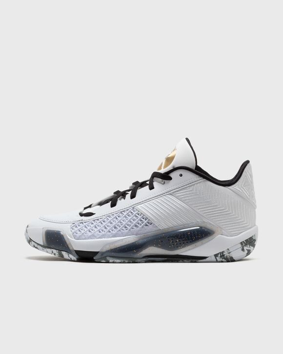Кроссовки Jordan Air Jordan Xxxviii Low, цвет white/metallic gold-black-pure plat
Кроссовки Jordan Air Jordan Xxxviii Low, цвет white/metallic gold-black-pure plat