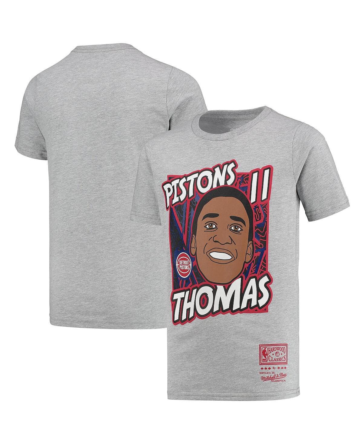 Футболка Big Boys Isiah Thomas Grey Detroit Pistons Hardwood Classics King of the Court Player Mitchell & Ness
Футболка Big Boys Isiah Thomas Grey Detroit Pistons Hardwood Classics King of the Court Player Mitchell & Ness
