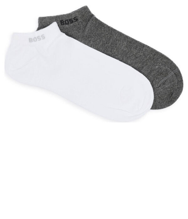 Носки мужские Boss короткие с логотипом бренда 2 пары, серый
Носки мужские Boss короткие с логотипом бренда 2 пары, серый