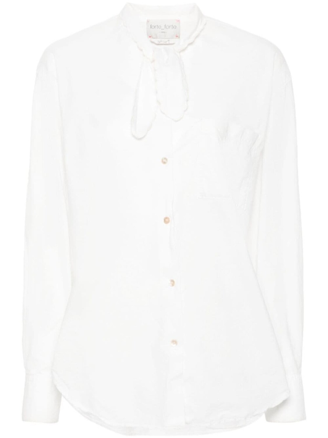 Forte Forte рубашка с бантом, белый
Forte Forte рубашка с бантом, белый