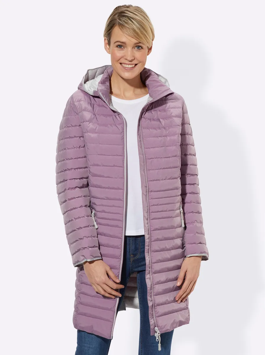 Повседневного образа стеганая куртка с капюшоном Casual Looks, цвет Flieder-Meliert
Повседневного образа стеганая куртка с капюшоном Casual Looks, цвет Flieder-Meliert