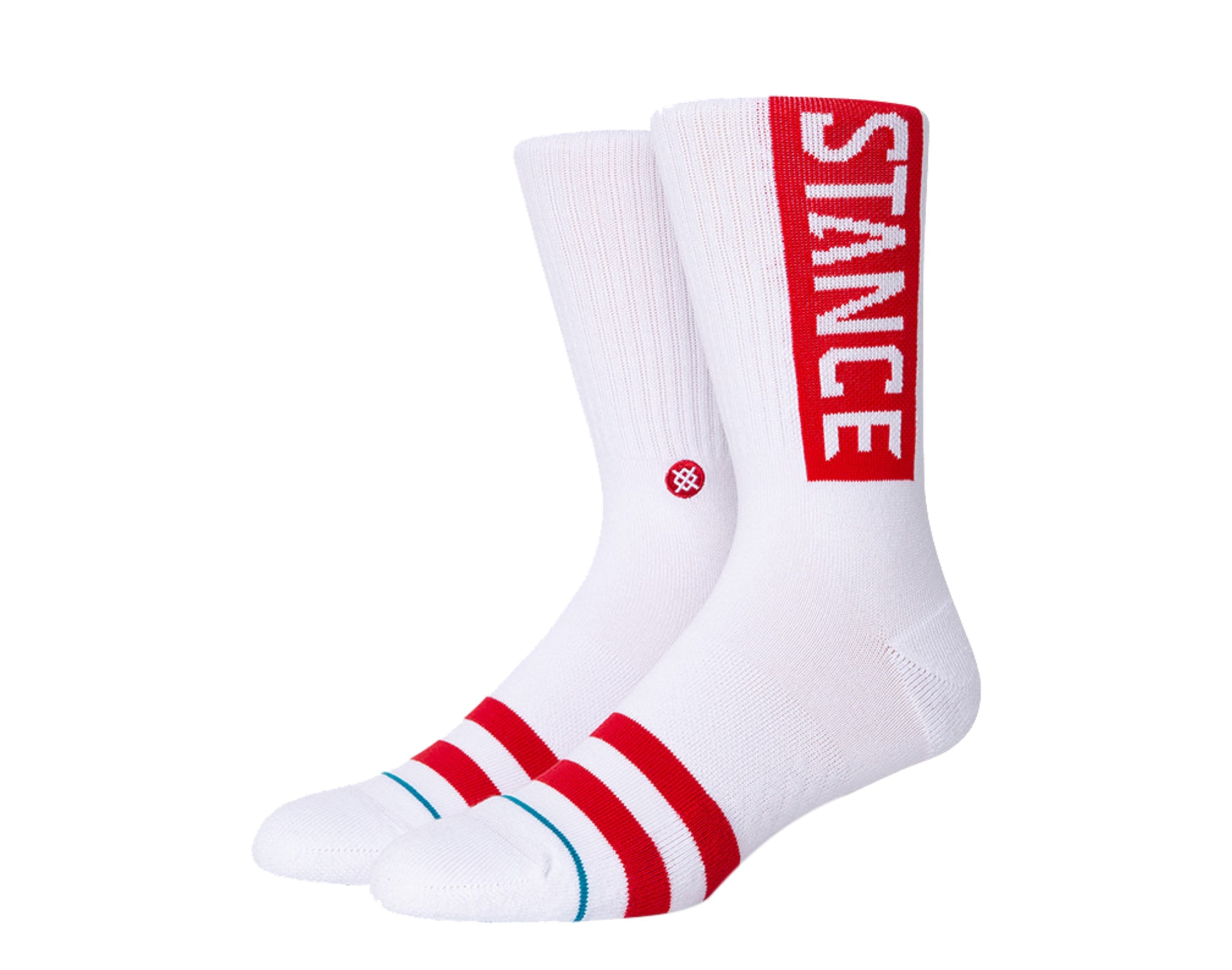 Носки Stance UnCommon Solids Classic OG белые/красные M556D17OGG-WHR 
Носки Stance UnCommon Solids Classic OG белые/красные M556D17OGG-WHR