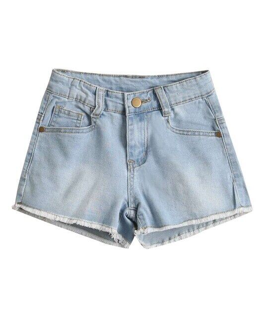 Джинсовые шорты для девочки с бахромой по низу Dadati, светло-синий
Джинсовые шорты для девочки с бахромой по низу Dadati, светло-синий