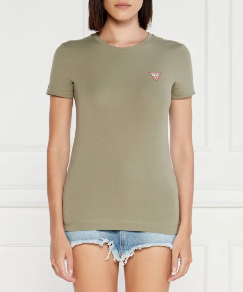 Футболка Slim fit Guess Jeans, зеленый
Футболка Slim fit Guess Jeans, зеленый