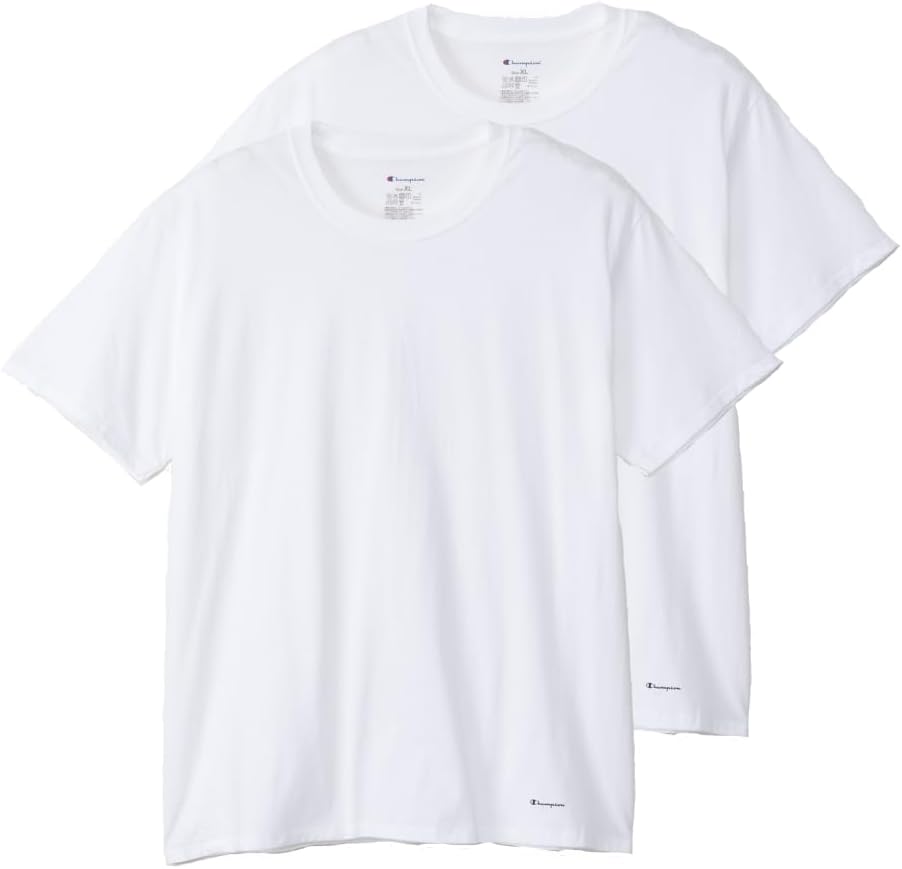 Мужские футболки Champion с коротким рукавом, комплект из 2 штук, 100% хлопок, логотип с надписью, CM1EZ701J, белый
Мужские футболки Champion с коротким рукавом, комплект из 2 штук, 100% хлопок, логотип с надписью, CM1EZ701J, белый