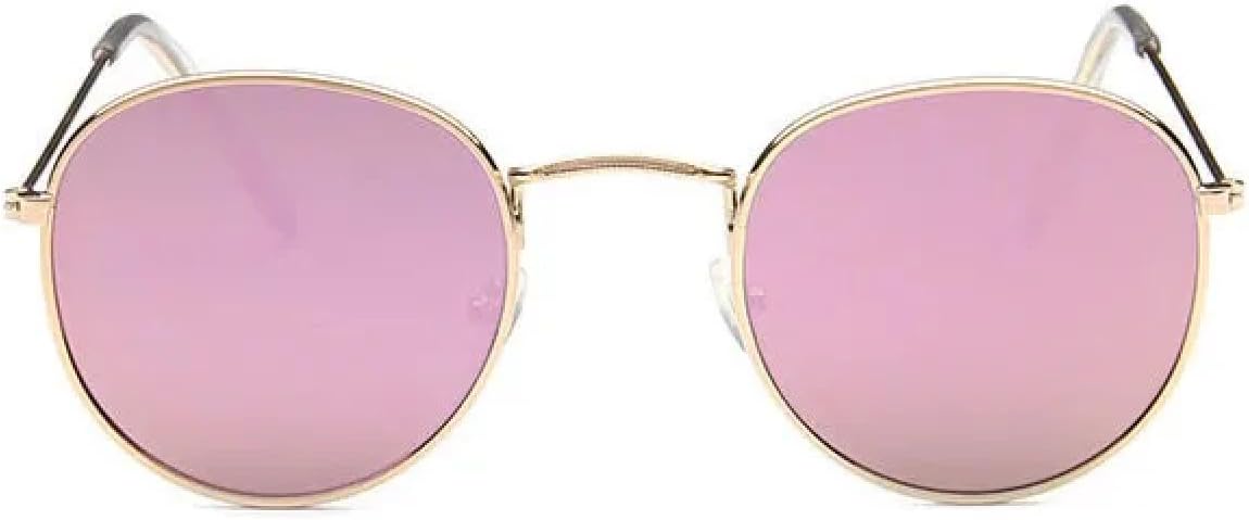 Солнцезащитные очки с защитой UV400 | Круглая оправа, линзы конфетного цвета | Для женщин и мужчин, для занятий спортом на открытом воздухе и вождения DSVIGF, Gold Babiepink
Солнцезащитные очки с защитой UV400 | Круглая оправа, линзы конфетного цвета | Для женщин и мужчин, для занятий спортом на открытом воздухе и вождения DSVIGF, Gold Babiepink