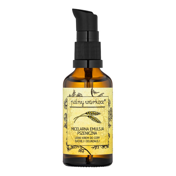 Легкий мицеллярный пшеничный крем для сухой и зрелой кожи, 50 мл Polny Warkocz
Легкий мицеллярный пшеничный крем для сухой и зрелой кожи, 50 мл Polny Warkocz