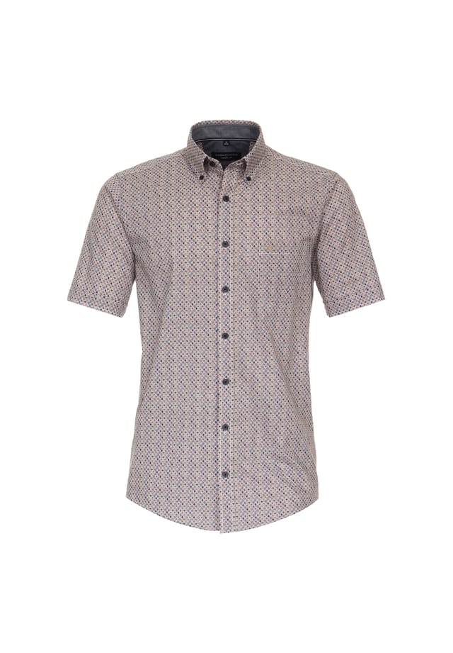 Повседневная рубашка с коротким рукавом и принтом повседневный крой Casamoda, коричневый
Повседневная рубашка с коротким рукавом и принтом повседневный крой Casamoda, коричневый