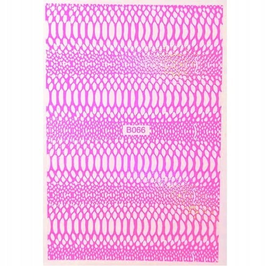 Тонкие самоклеящиеся наклейки для ногтей Snake Skin Neon Opal Pink № B066, AllePaznokcie
Тонкие самоклеящиеся наклейки для ногтей Snake Skin Neon Opal Pink № B066, AllePaznokcie
