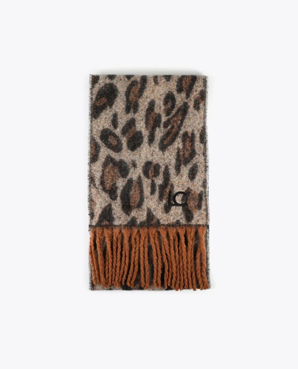 Шарф с анималистичным принтом, КОРИЧНЕВО-БЕЖЕВЫЙ, размер U Lola Casademunt
Шарф с анималистичным принтом, КОРИЧНЕВО-БЕЖЕВЫЙ, размер U Lola Casademunt