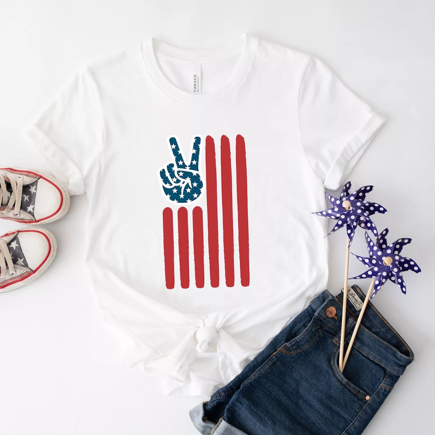 Футболка с короткими рукавами и рисунком «Знак мира» Simply Sage Market
Футболка с короткими рукавами и рисунком «Знак мира» Simply Sage Market