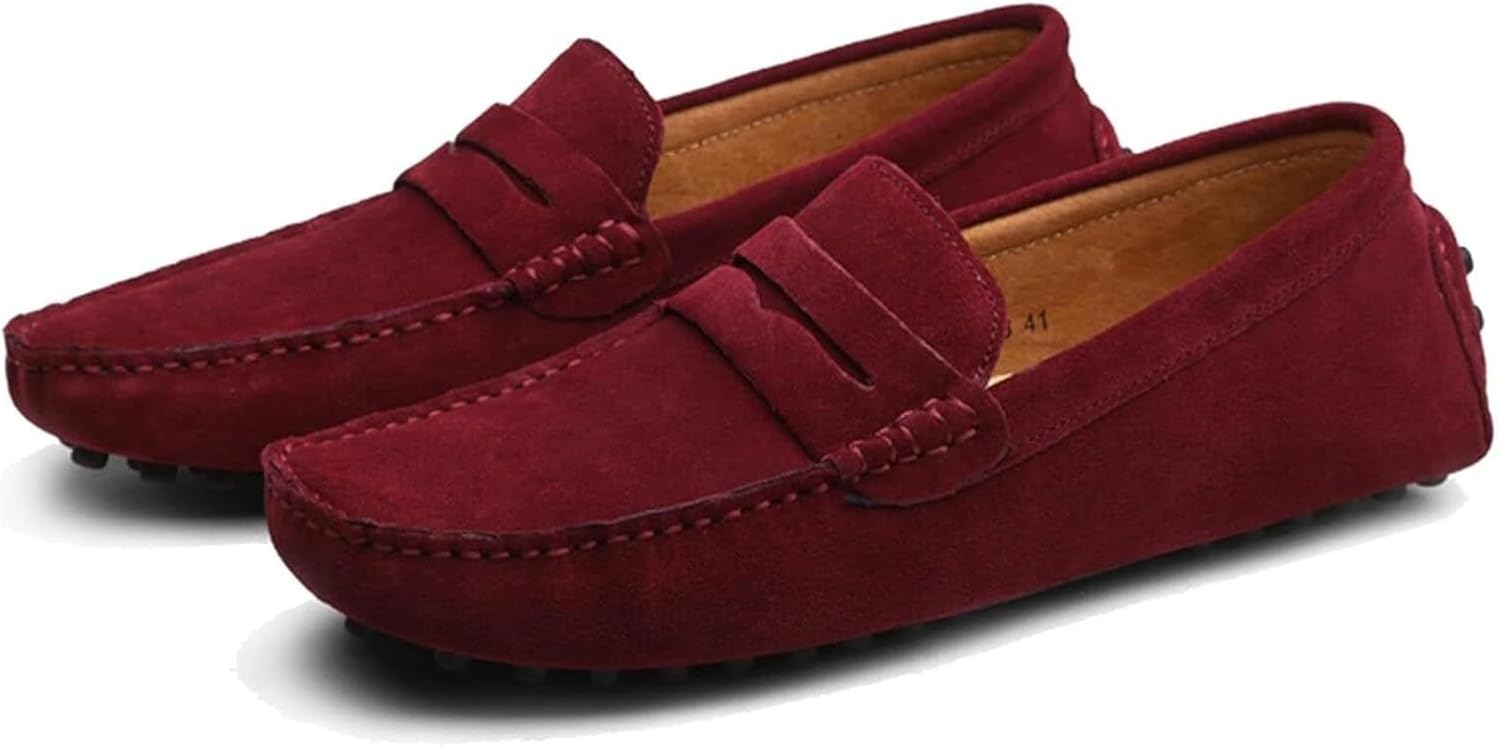 Мужские замшевые туфли-лоферы на каждый день, удобные легкие мягкие лоферы для прогулок, вождения и как обувь для лодки Generic, красный
Мужские замшевые туфли-лоферы на каждый день, удобные легкие мягкие лоферы для прогулок, вождения и как обувь для лодки Generic, красный