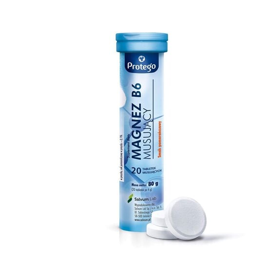 Salvum Lab, Протего Магний B6, 20 таблеток
Salvum Lab, Протего Магний B6, 20 таблеток