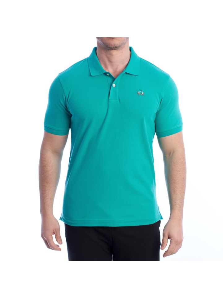 Рубашка-поло La Martina, зеленый
Рубашка-поло La Martina, зеленый