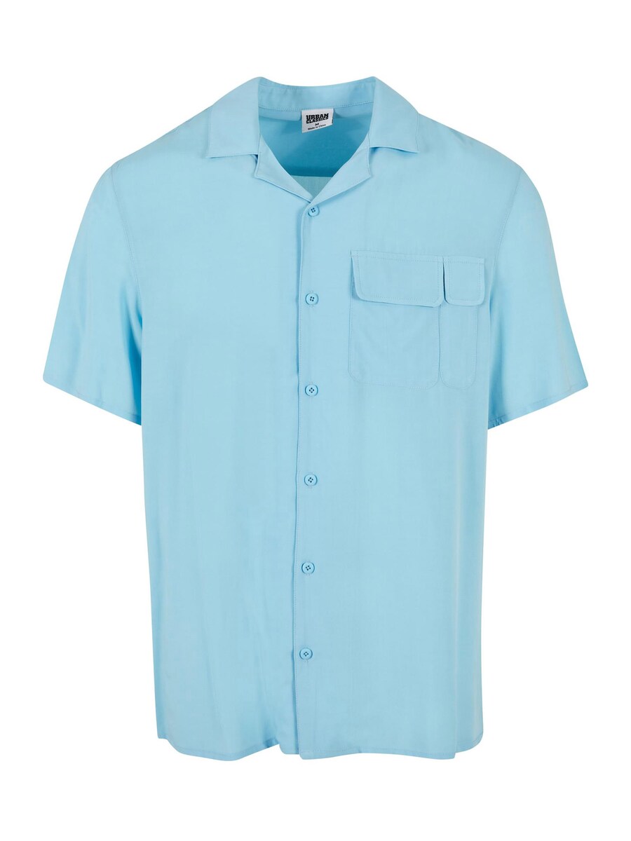 Рубашка на пуговицах Comfort fit Urban Classics, светло-синий
Рубашка на пуговицах Comfort fit Urban Classics, светло-синий