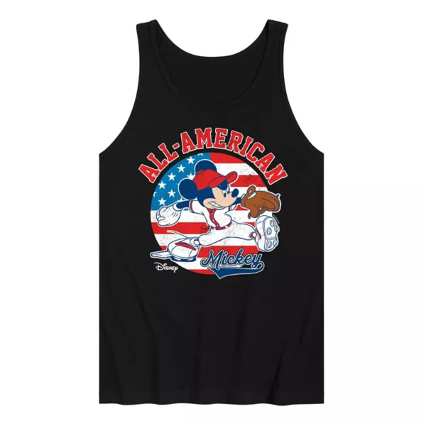 Футболка-борцовка мужская Mickey Mouse в стиле американа Disney, черный
Футболка-борцовка мужская Mickey Mouse в стиле американа Disney, черный