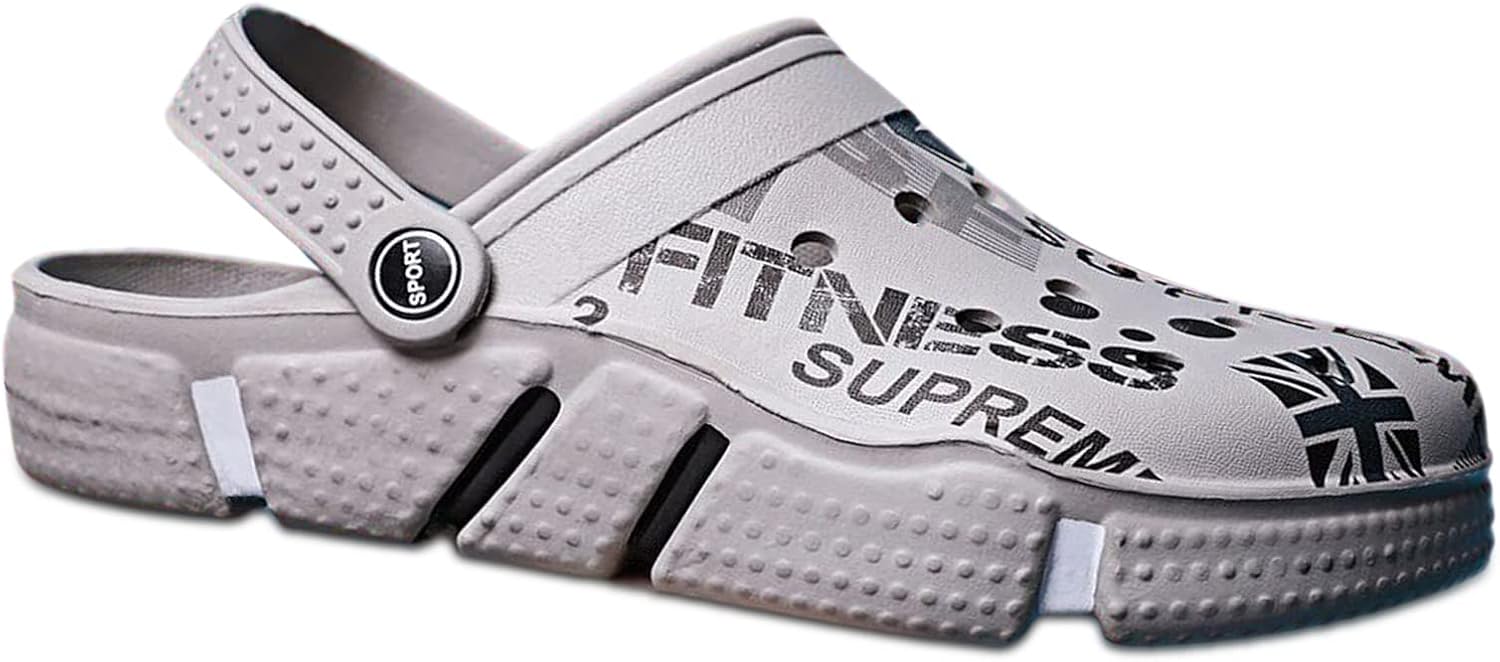 Унисекс садовые сабо Solaud для мужчин и женщин, быстро сохнущие, дышащие, комфортные летние пляжные шлепанцы-сандалии, серый
Унисекс садовые сабо Solaud для мужчин и женщин, быстро сохнущие, дышащие, комфортные летние пляжные шлепанцы-сандалии, серый