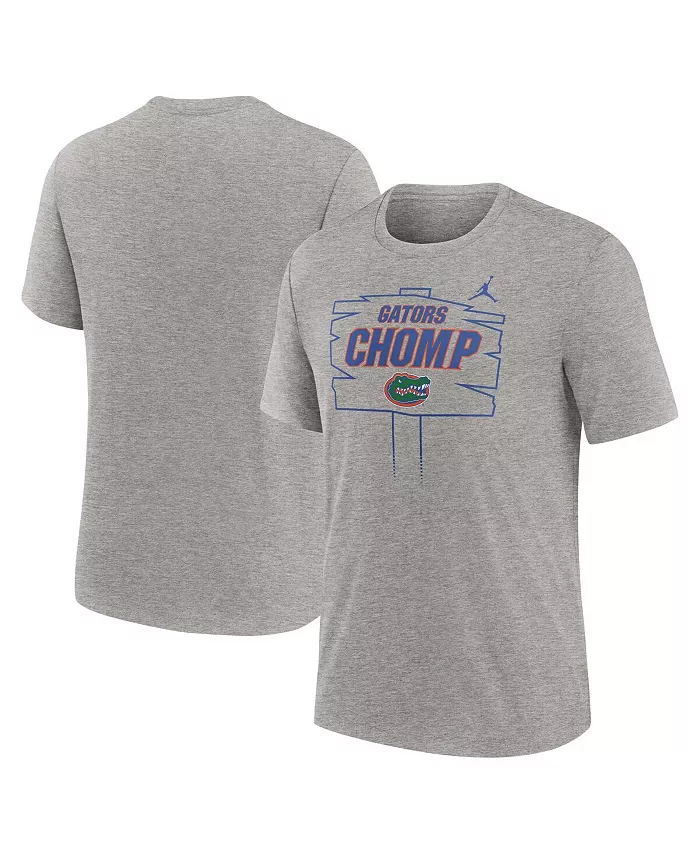 Мужская футболка Heather Gray Florida Gators Campus Local Tri-Blend Jordan
Мужская футболка Heather Gray Florida Gators Campus Local Tri-Blend Jordan