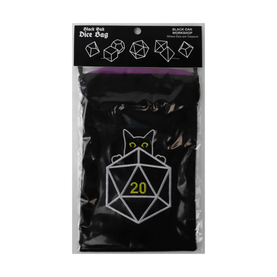 Сумка для игральных костей Cat d20, Dice Bags (Black Oak)
Сумка для игральных костей Cat d20, Dice Bags (Black Oak)