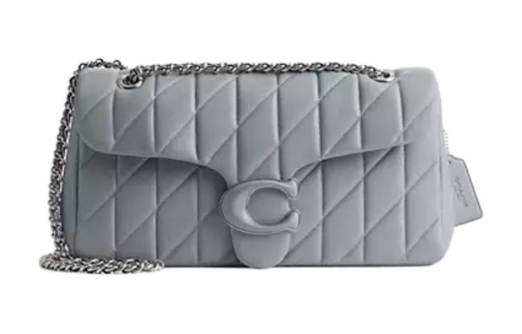 Сумка через плечо Tabby Nappa Leather, женская, серо-голубая COACH
Сумка через плечо Tabby Nappa Leather, женская, серо-голубая COACH