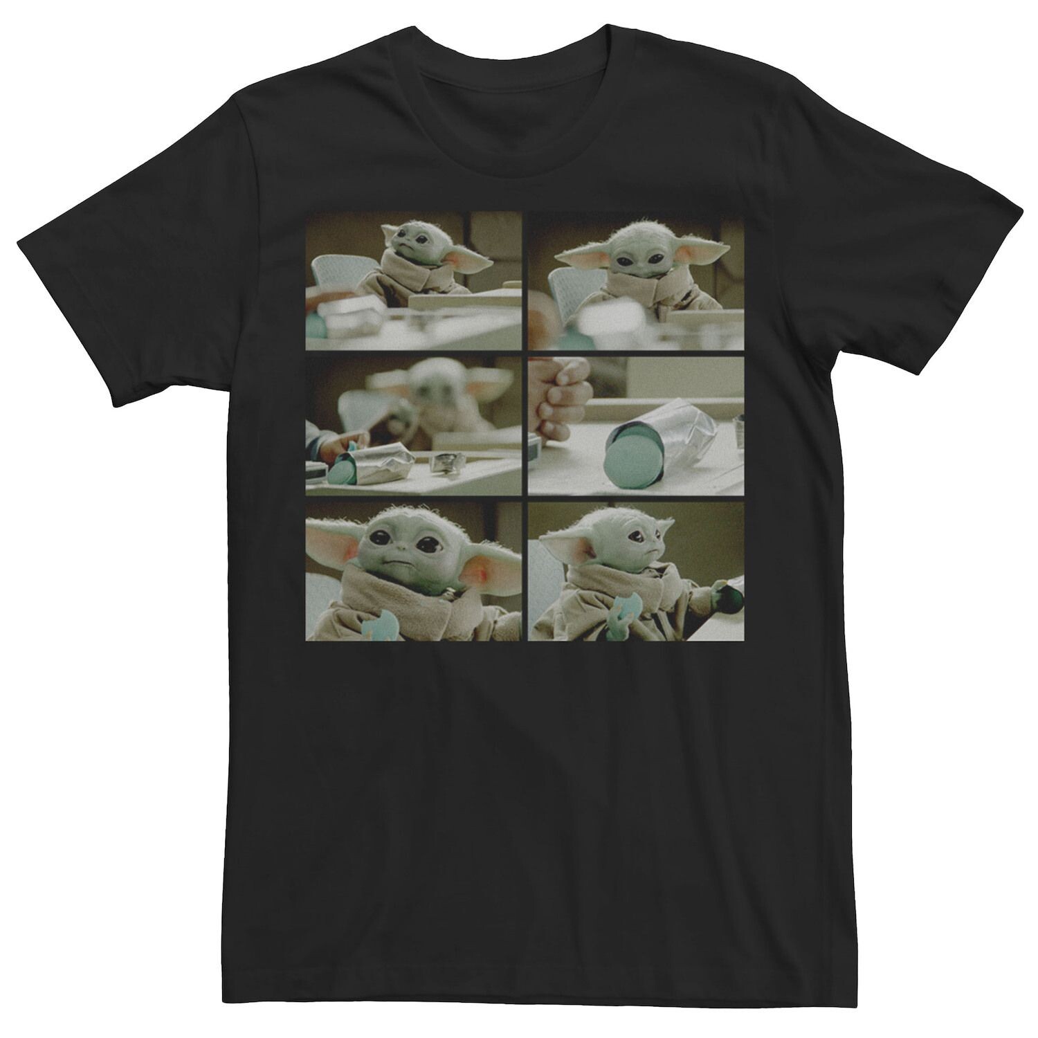 Мужская футболка со вставками Star Wars The Child Snack Time Licensed Character
Мужская футболка со вставками Star Wars The Child Snack Time Licensed Character