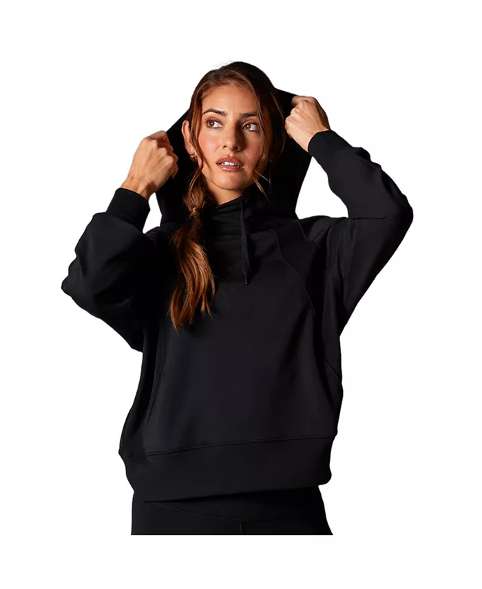 Женская уютная толстовка с капюшоном со вставками Tavi, черный
Женская уютная толстовка с капюшоном со вставками Tavi, черный